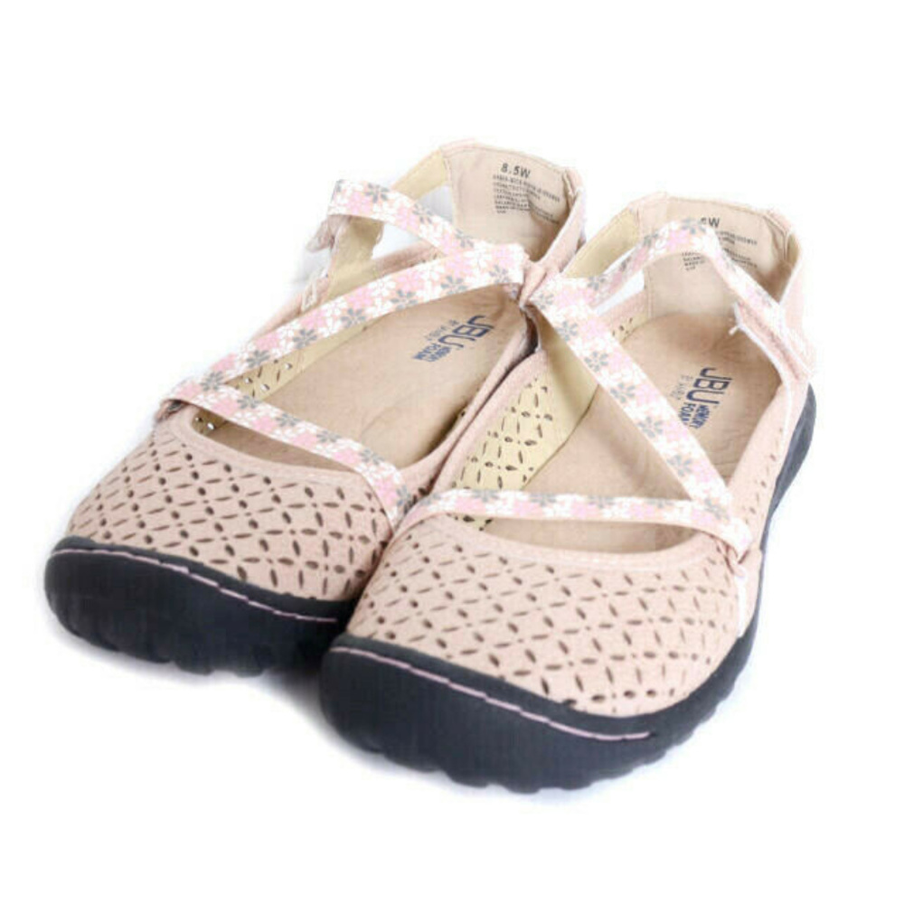 Jbu by Jambu Pink Floral Strap NWOB 8.5W